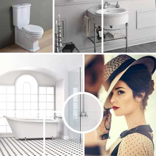 Classic bathrooms online at The Blue Space