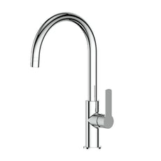 Greens Astro II Gooseneck Sink Mixer Chrome LF254283CP - The Blue Space