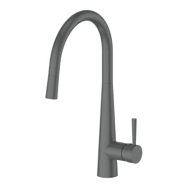 Greens Galiano Pull-Down Sink Mixer Gun Metal LF175203GM - The Blue Space