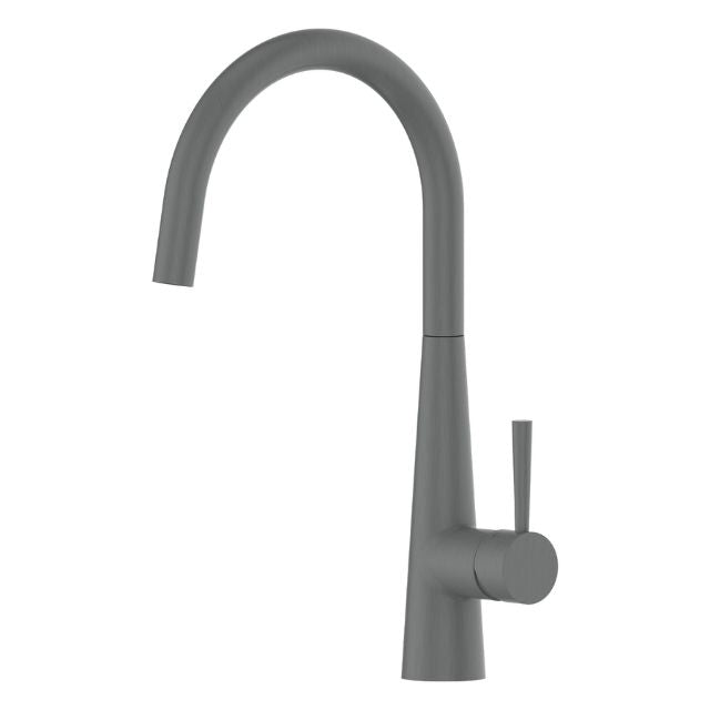 Greens Galiano Slimline Sink Mixer Gun Metal 175620391 - The Blue Space