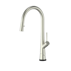 Greens Lustro Kontact Pull-Down Sink Mixer Brushed Nickel LF19580254BN - The Blue Space