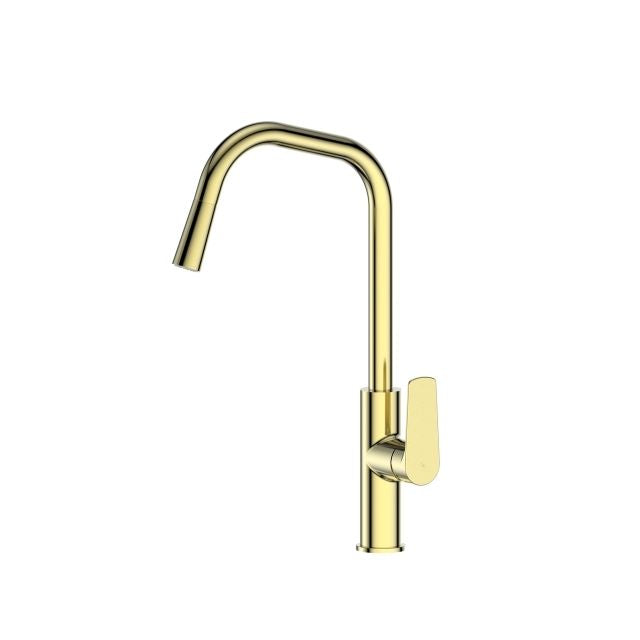 Greens Novi Pull-Down Sink Mixer Brushed Brass LF24203542BB - The Blue Space