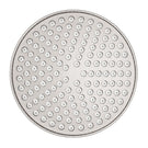 Bottom Nero York 200mm Shower Head Brushed Nickel NR508094BN - The Blue Space