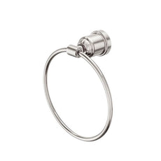 Nero York Towel Ring Brushed Nickel NR6980BN - The Blue Space