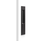 Nidus Mardeco rectangular flush pull long plate 257mm Matte Black sold as EACH BL8102 - The Blue Space