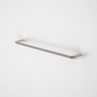 Caroma Contura II 620mm Single Towel Rail - Brushed Nickel 849033BN | The Blue Space